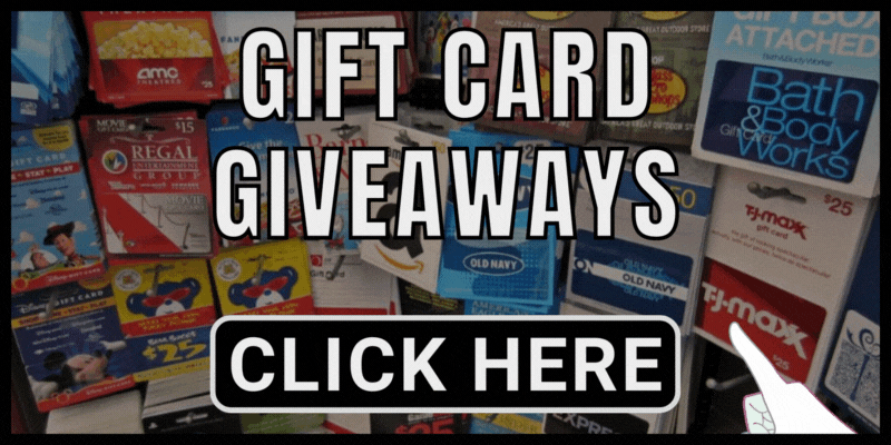 Gift Cards Giveaways
